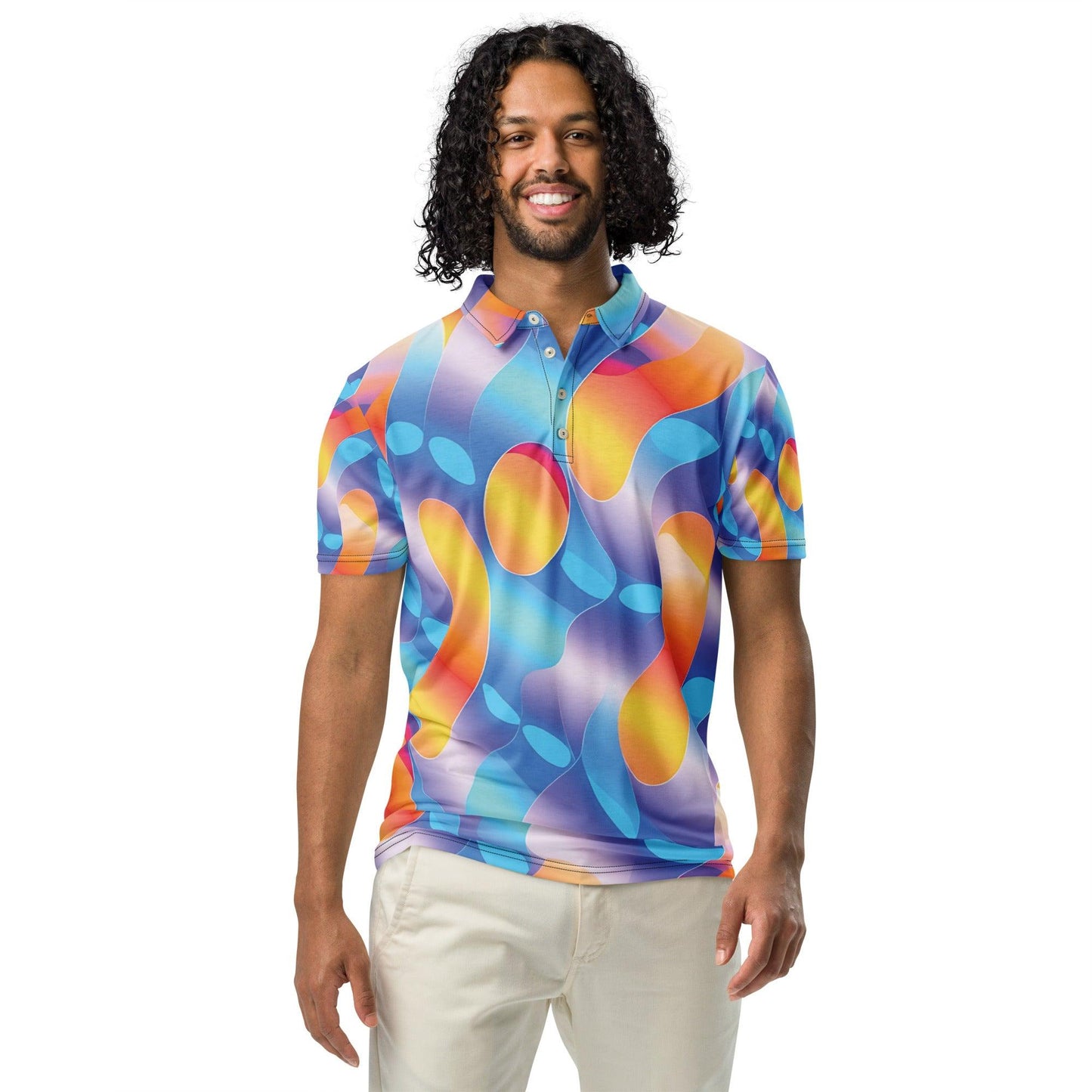 Playful Abstract Polo for EDM Festivals