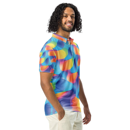 Playful Abstract Polo for Music Festivals