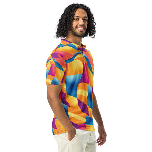 Abstract EDM Polo Shirt