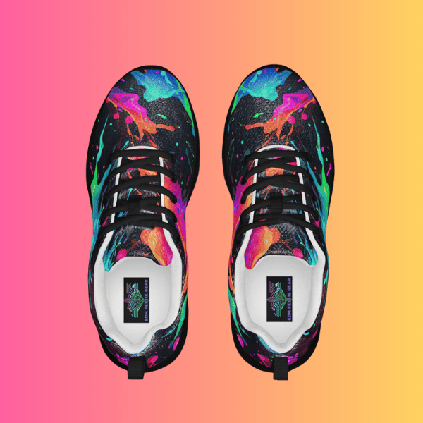 Men’s Vibrant Festival-Ready Athletic Shoes