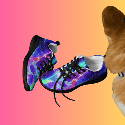 Men's Playful Festival-Ready Athletic Shoes for EDM Lovers