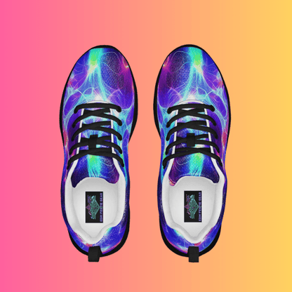 Men's Playful Festival-Ready Athletic Shoes for EDM Lovers