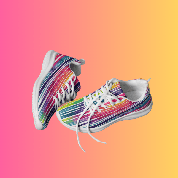 Men’s Vibrant Festival-Ready Athletic Shoes for Rave Lovers