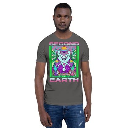 Second Earth Unisex Festival T-Shirt for Raves