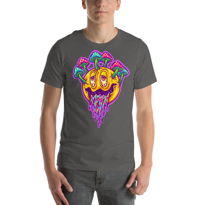 Trippy Mushroom Unisex T-shirt for Rave & Festival