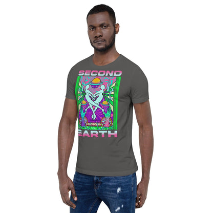 Second Earth Unisex Festival T-Shirt for Raves