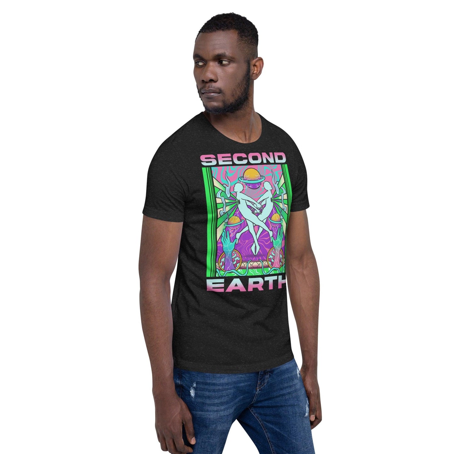 Second Earth Unisex Festival T-Shirt for Raves