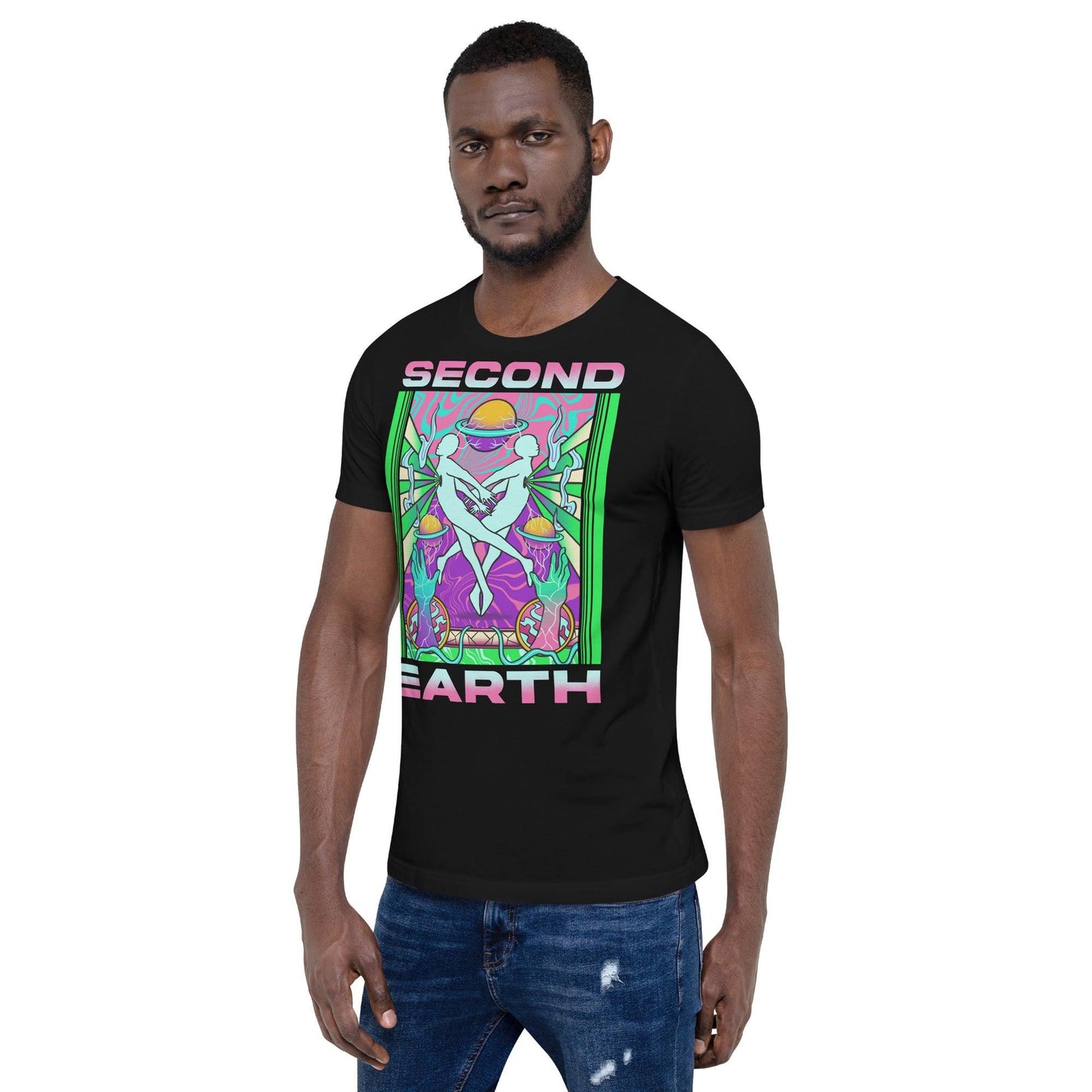 Second Earth Unisex Festival T-Shirt for Raves