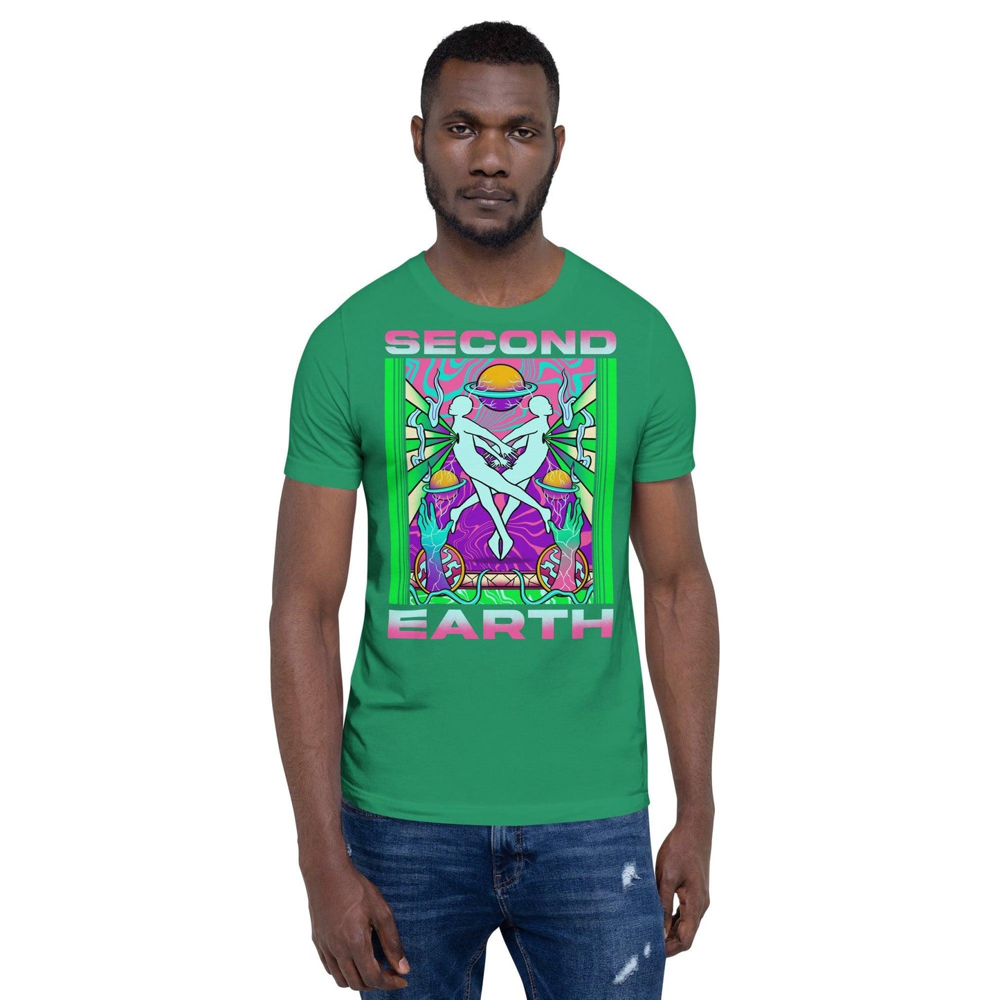 Second Earth Unisex Festival T-Shirt for Raves