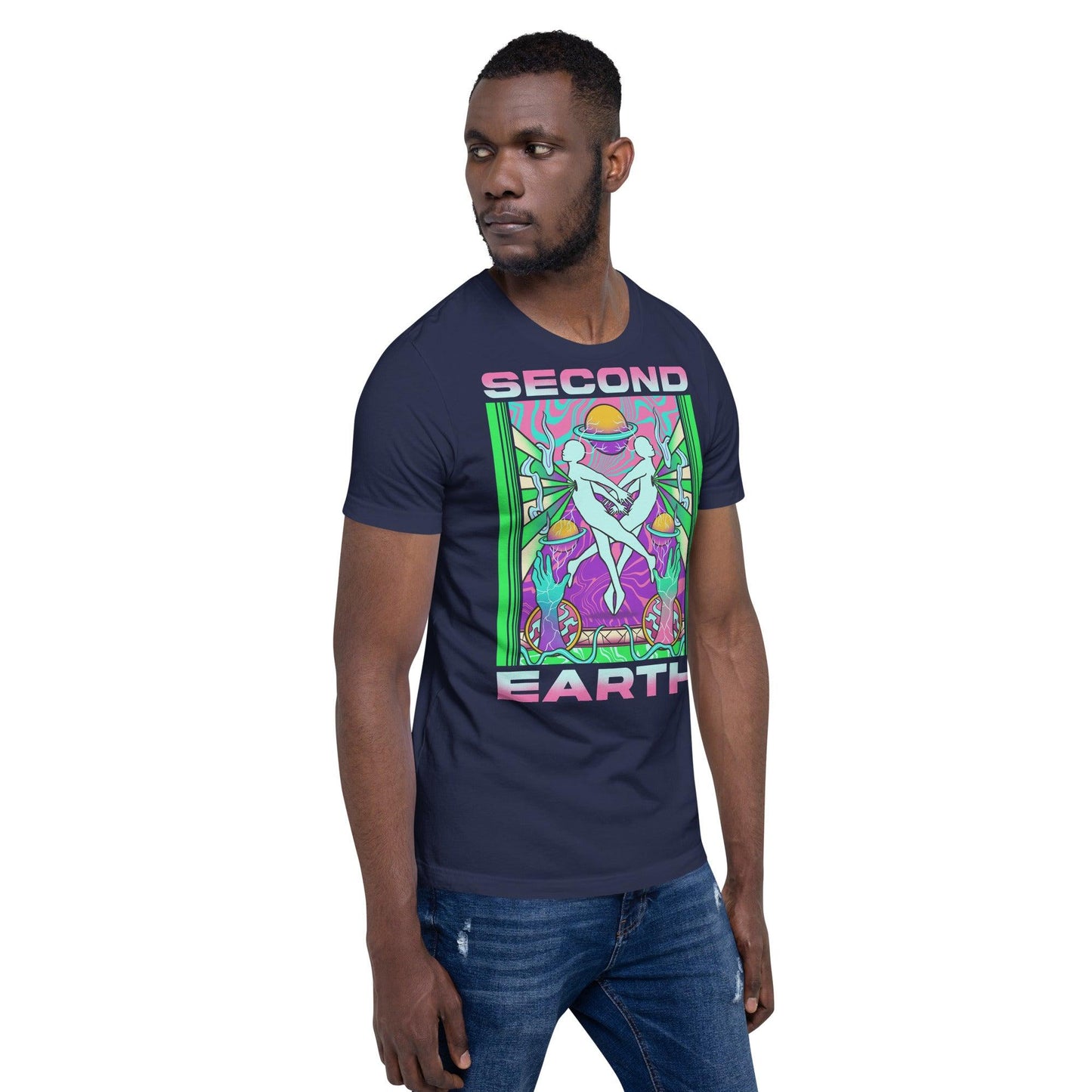 Second Earth Unisex Festival T-Shirt for Raves